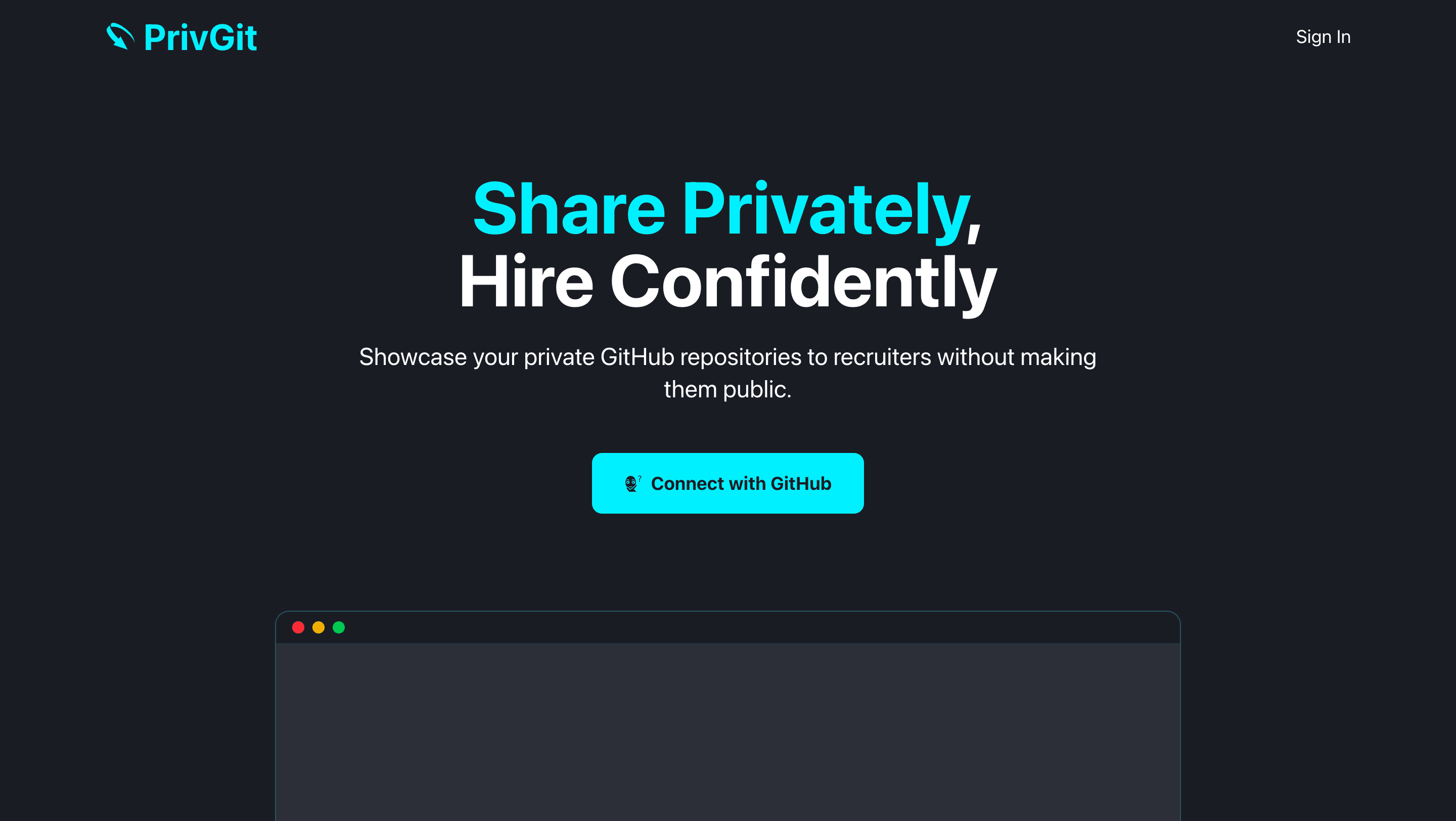 GitPriv - Repository Visibility Manager